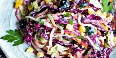 طرز تهیه سالاد سیسیلی اصل با سس مخصوص و سبزیجات تازه
