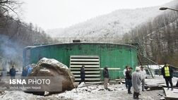 وقوع رانش بزرگ زمین در آستارا