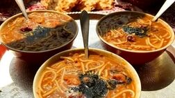 طرز تهیه آش میوه مجلسی با میوه تازه و خشک
