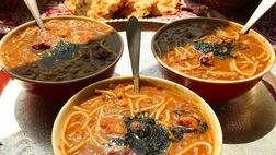 طرز تهیه آش میوه مجلسی با میوه تازه و خشک

