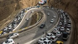  ترافیک سنگین در محور چالوس و آزادراه تهران-شمال 