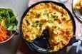 طرز تهیه پای سیب زمینی با بادمجان و قارچ؛ غذای خوشمزه ارزون
