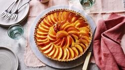  طرز تهیه تارت هلو؛ دسری تابستانی با بافت لطیف 