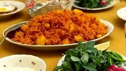 پامادور پلا گیلانی؛ پلو مخلوط بدون گوشت مخصوص گیاه خواران
