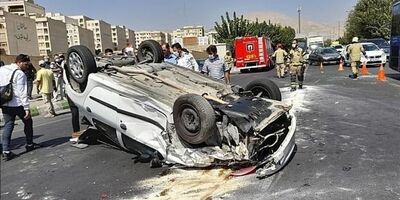 هر ساعت ٢ نفر جان خود را در اثر حوادث ترافیکی از دست می‌دهند
