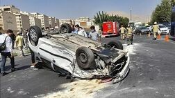 هر ساعت ٢ نفر جان خود را در اثر حوادث ترافیکی از دست می‌دهند
