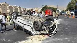 هر ساعت ٢ نفر جان خود را در اثر حوادث ترافیکی از دست می‌دهند
