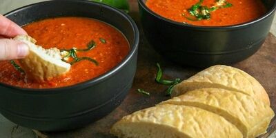 طرز تهیه سوپ فلفل دلمه ای رژیمی

