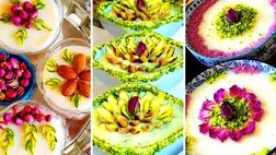 روش تهیه مهلبیه یا پودینگ عربی 
