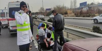 ۳۸ درصد تصادف عابران در بزرگراه‌ها رخ می‎‌دهد