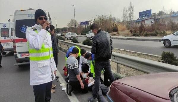 ۳۸ درصد تصادف عابران در بزرگراهها رخ میدهد