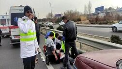 ۳۸ درصد تصادف عابران در بزرگراه‌ها رخ می‎‌دهد