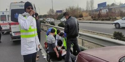 ۳۸ درصد تصادف عابران در بزرگراه‌ها رخ می‎‌دهد