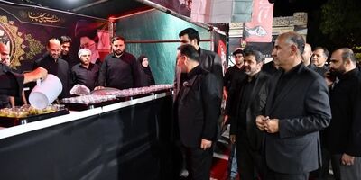قدردانی معاون توسعه مدیریت و منابع وزارت اقتصاد از موکب بیمه ایران
