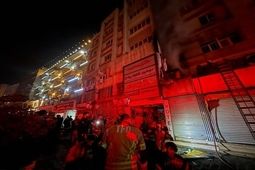 جزئیات حریق گسترده یک ساختمان اقامتی در خیابان سعدی
