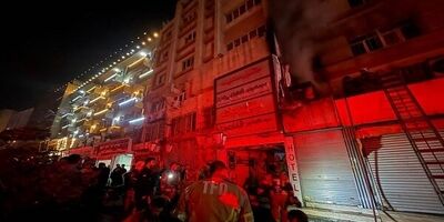 جزئیات حریق گسترده یک ساختمان اقامتی در خیابان سعدی
