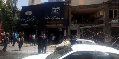 انفجار شدید تعویض روغنی در قیطریه