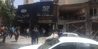انفجار شدید تعویض روغنی در قیطریه