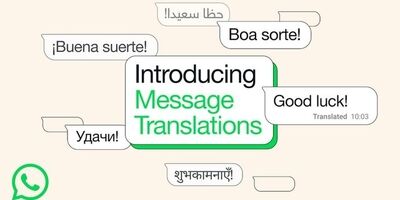 ترجمه فوری به واتس‌اپ اضافه شد
