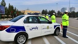 مهار کامیون ترمز بریده با فداکاری مأموران پلیس‌راه
