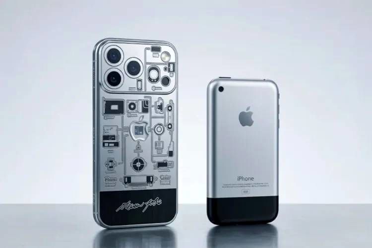 خاص‌ترین مدل آیفون ۱۷ پرو مکس با «قطعه‌ای از اولین گوشی تاریخ اپل» رونمایی شد
