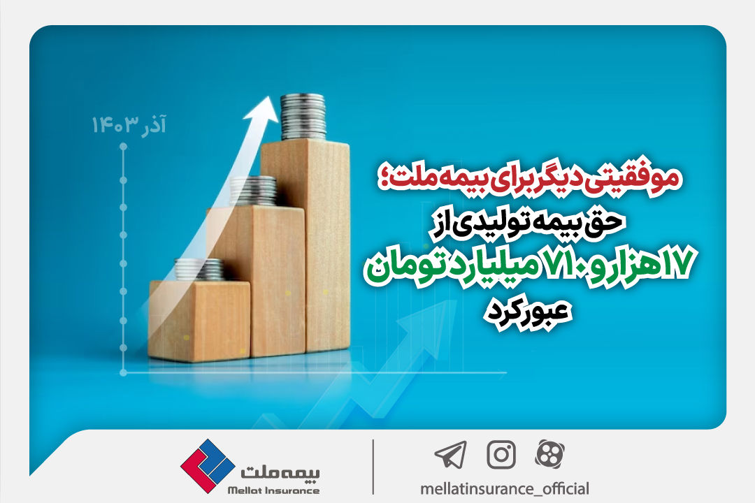 حق بیمه تولیدی از 17 هزار و 710 میلیارد تومان عبور کرد