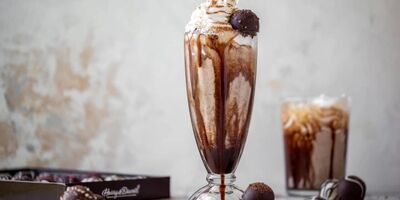طرز تهیه میلک شیک تیرامیسو با لیدی فینگر 
