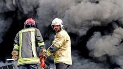 انبار چوب محمد شهر کرج در آتش سوخت