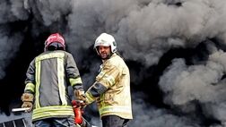 انبار چوب محمد شهر کرج در آتش سوخت