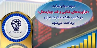 سهامداران «وتوس» سود سهام خود را در شعب بانک صادرات ایران دریافت کنند