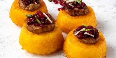 طرز تهیه برنج قالبی به روش رستورانی
