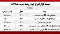 قیمت روز تیبا +جدول