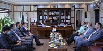 دیدار مدیرعامل بیمه آسیا و فرمانده انتظامی تهران بزرگ
