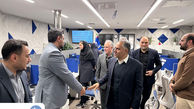 بازدید مدیرعامل بانک تجارت از مرکزارتباط مشتریان 1554
