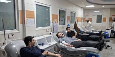 رشد چشمگیر اهدای خون در جنگ رمضان
