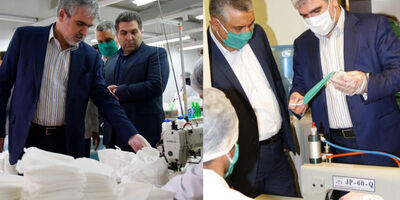 راه‌اندازی جهادی دو سایت تولید ماسک بهداشتی در سایپا