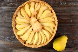 طرز تهیه تارت گلابی به روش قنادهای فرانسوی
