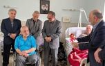 دیدار نوروزی مدیر عامل بیمه دی از مرکز ضایعه نخاعی امام علی مازندران
