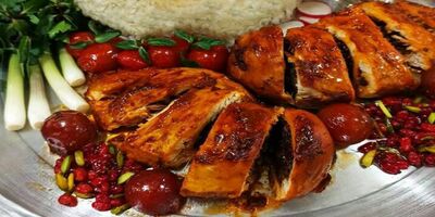 طرز تهیه زرشک پلو با مرغ رولی شکم پر