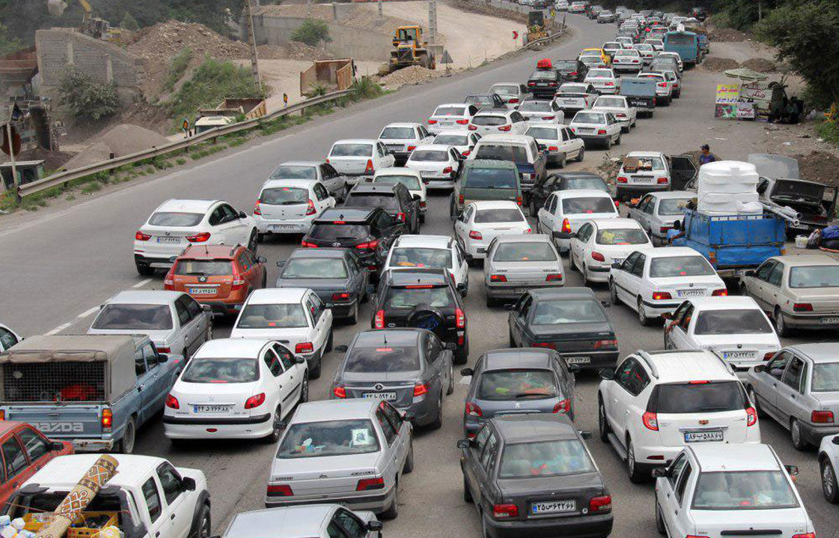 تردد در محورهای برون شهری 2.5 درصد افزایش یافت