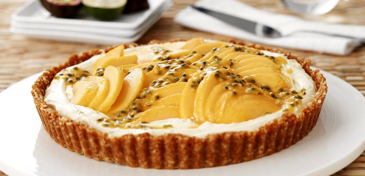 طرز تهیه تارت انبه خانگی با طعمی متفاوت و خوشمزه
