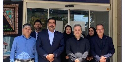 بازدید سرزده دکتر بهشتی نژاد از مدیریت استان همدان بیمه سرمد
