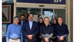 بازدید سرزده دکتر بهشتی نژاد از مدیریت استان همدان بیمه سرمد
