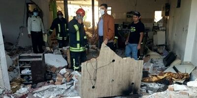 انفجار منزل مسکونی در نظام‌آباد تهران به علت نشت گاز
