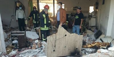 انفجار منزل مسکونی در نظام‌آباد تهران به علت نشت گاز
