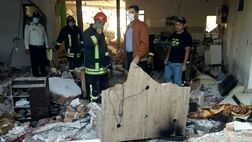 انفجار منزل مسکونی در نظام‌آباد تهران به علت نشت گاز

