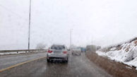۶ محور شمالی دارای ترافیک سنگین/بارش برف و باران در برخی جاده ها
