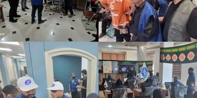 رئیس و سخنگوی ستاد اربعین بیمه معلم از پایگاه‌های این شرکت در عراق بازدید کرد

