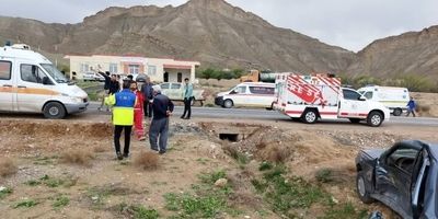 واژگونی پراید دو عضو یک خانواده را به کام مرگ کشاند
