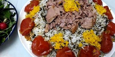 طرز تهیه امگشت پلو خوزستانی با کنسرو تن ماهی
